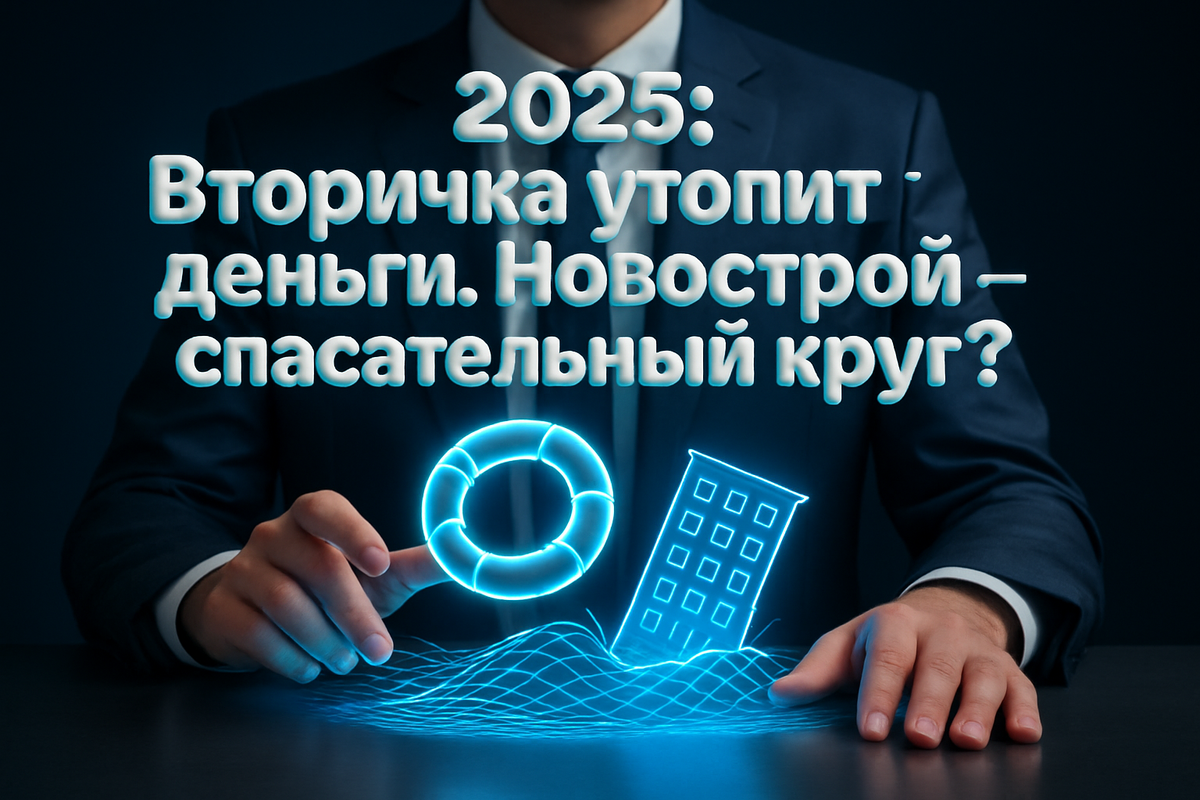    2025: Вторичка утопит деньги. Новострой – спасательный круг? Святослав Шакин
