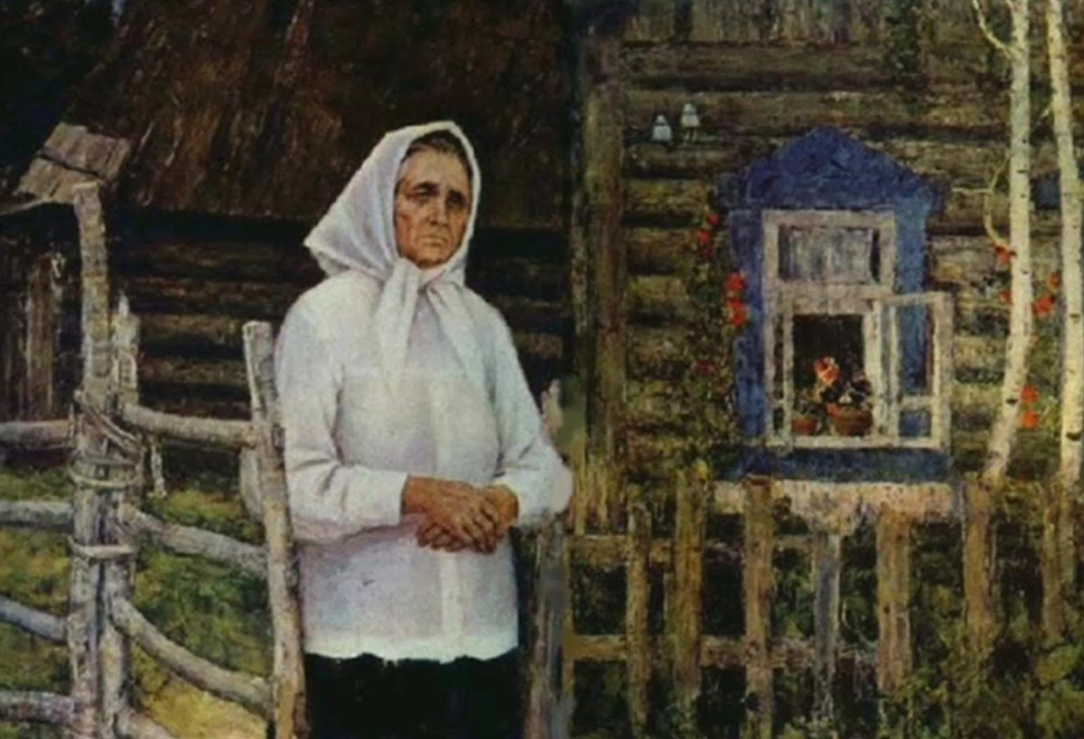 Владимир Игошев «Она всё сына ждёт», 1974 год.
