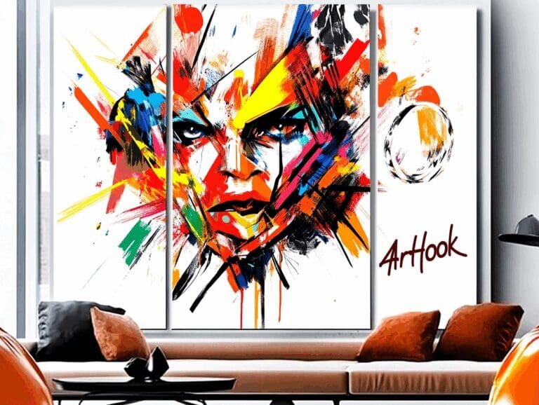    Геометрический триптих: как три элемента создают гармонию и вдохновение в вашем интерьере Art-Hook.Ru