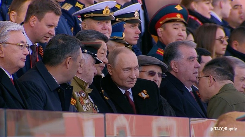    На Красной площади проходит парад в честь 80-летия Победы в Великой Отечественной войне