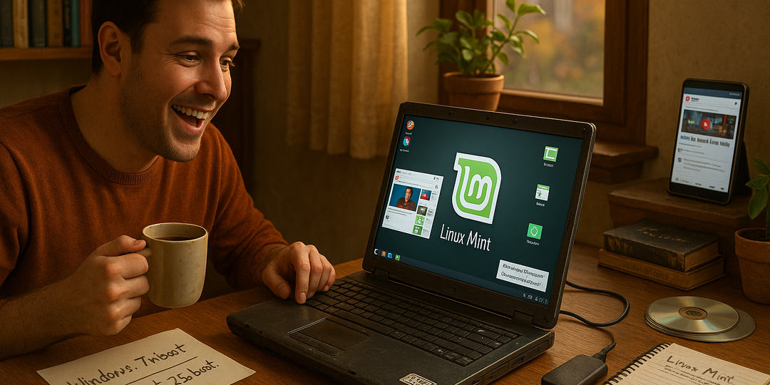 Как я подарил старому ноутбуку вторую жизнь