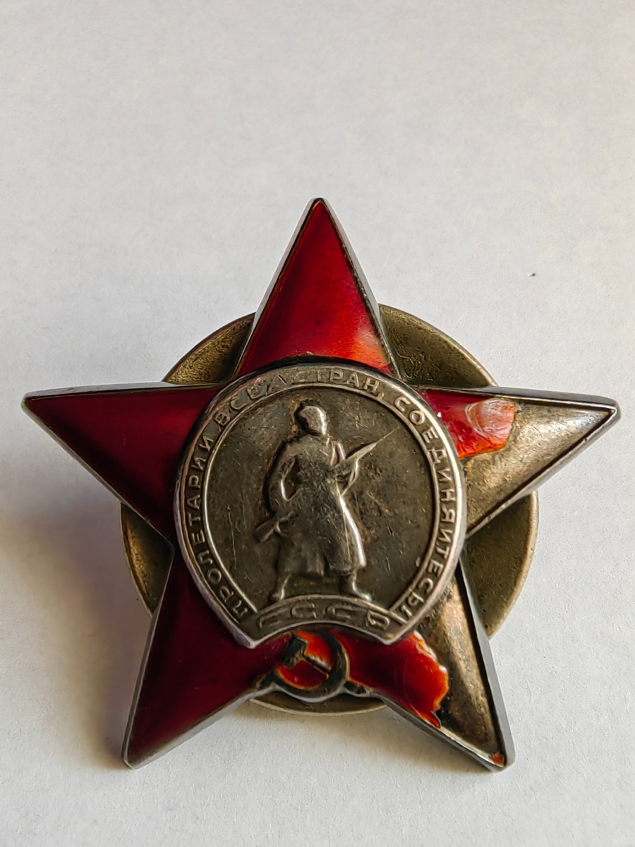 "В бою за с. Михель сдорф- 29.03.1945 г. действовал отважном смело одним из первых ворвался в село. При отражении контратаки 29.03.1945 из своего оружия истребил пятерых немцев. Будучи в обороне отлично вел наблюдение за противником, уничтожая его снайперов. Всего в пять дней он истребил до 10 немцев. ..."