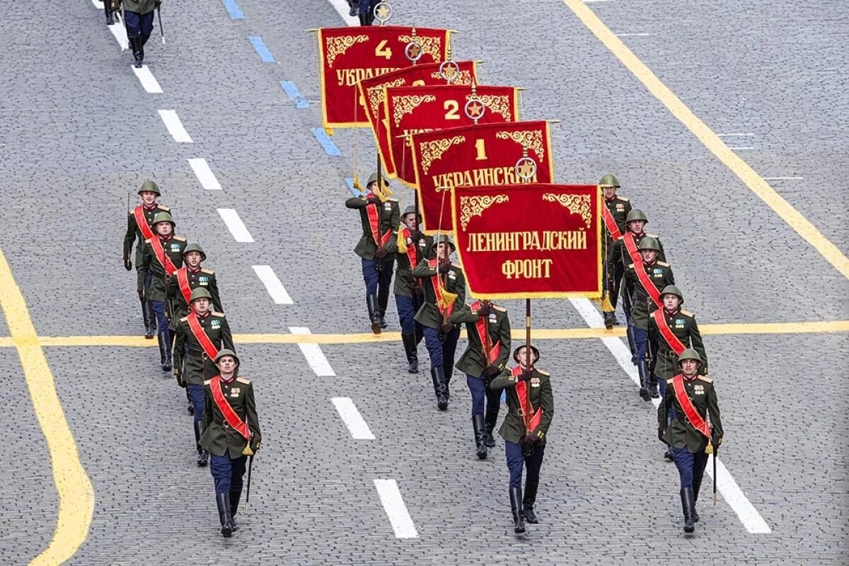    Парад Победы в Москве.