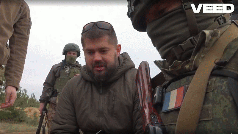    Сергей Мюнье защищает Донбасс уже десять лет. Видео: ТГ-канал "Виктория Цыганова"