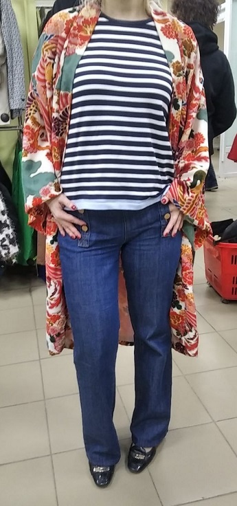 Моя примерка кимоно на подкладке, без размера, цена 1500 (выкуплено)