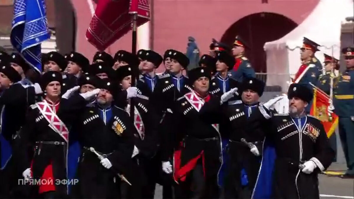    Фото: скрин трансляции Парада Победы