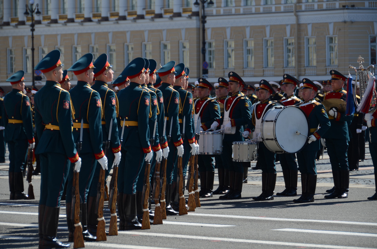 В Иркутске состоялся парад.  Фото: Фото: ФедералПресс / Татьяна Буторина