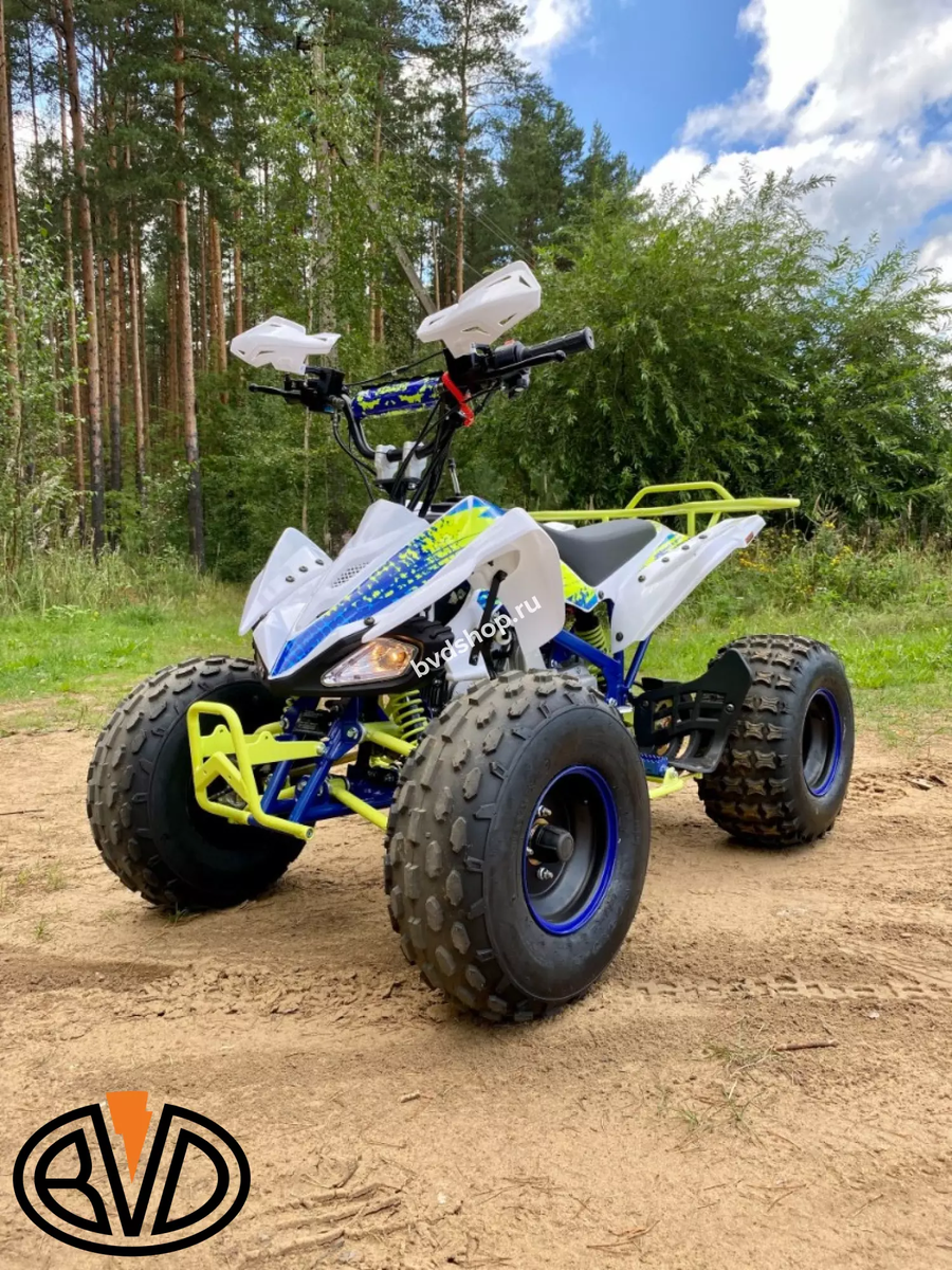 BSE XT1 - пример квадрика 125 кубов со спортивным дизайном