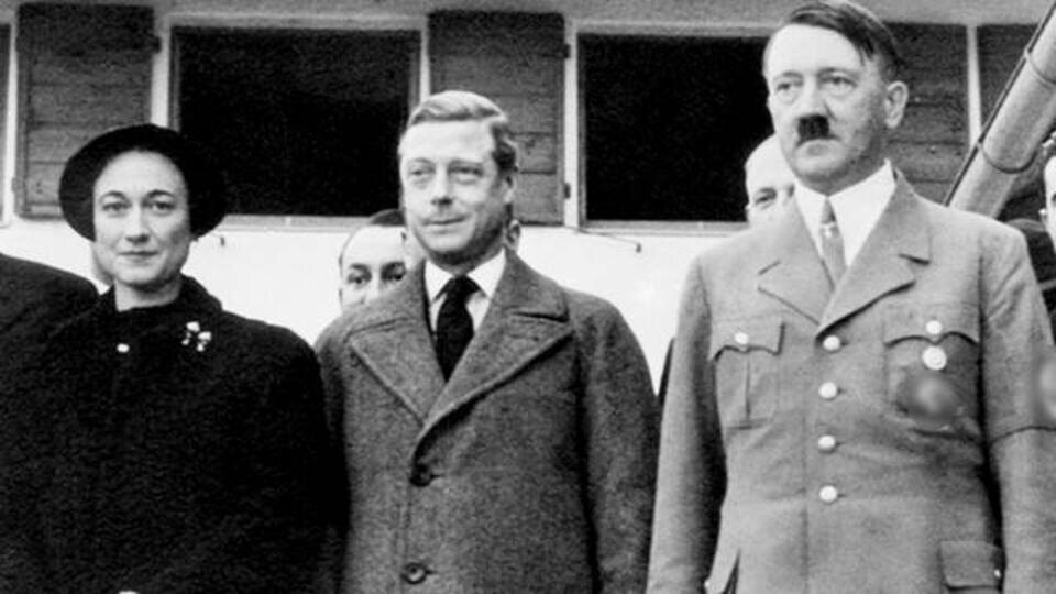 бывший король Англии  Эдуард 8 й и Гитлер