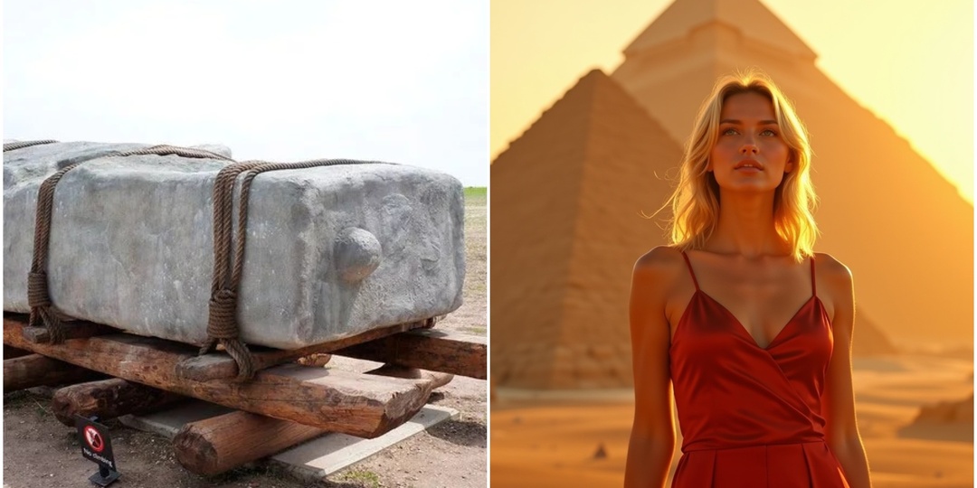 Как древние люди двигали 1000-тонные камни без современных машин