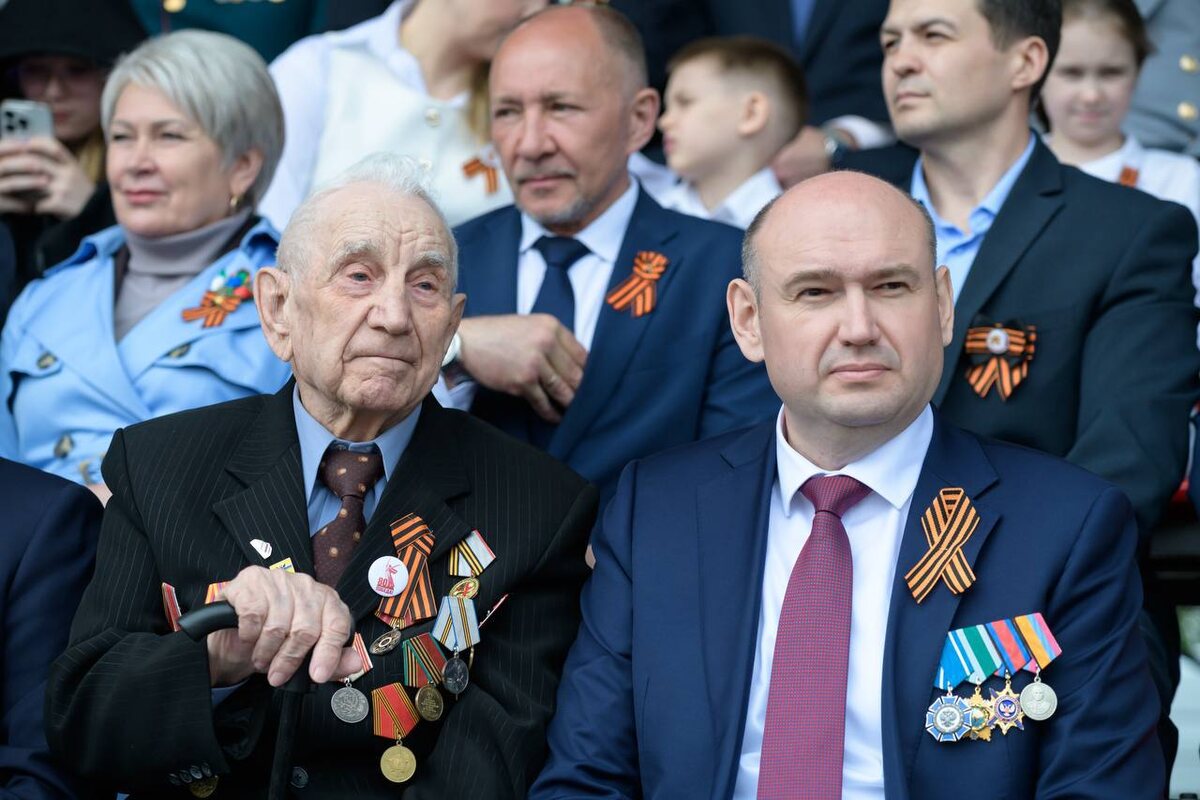  📷    Солнцев: «Рад, что ветераны Великой Отечественной войны разделили с нами этот праздник» Андрей Севостьянов