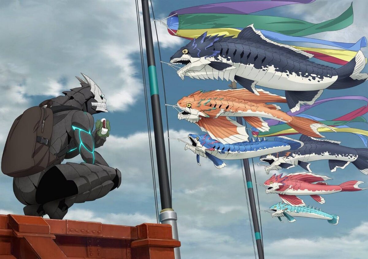 Новая иллюстрация аниме «Кайдзю №8»

Напомню, что премьера 2 сезона состоится в июле 2025 года.