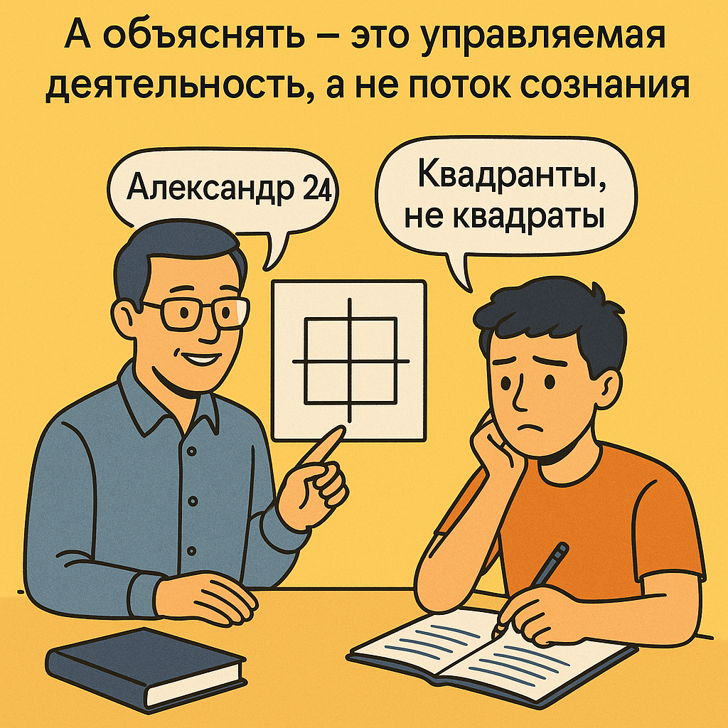 Обычный урок репетитора