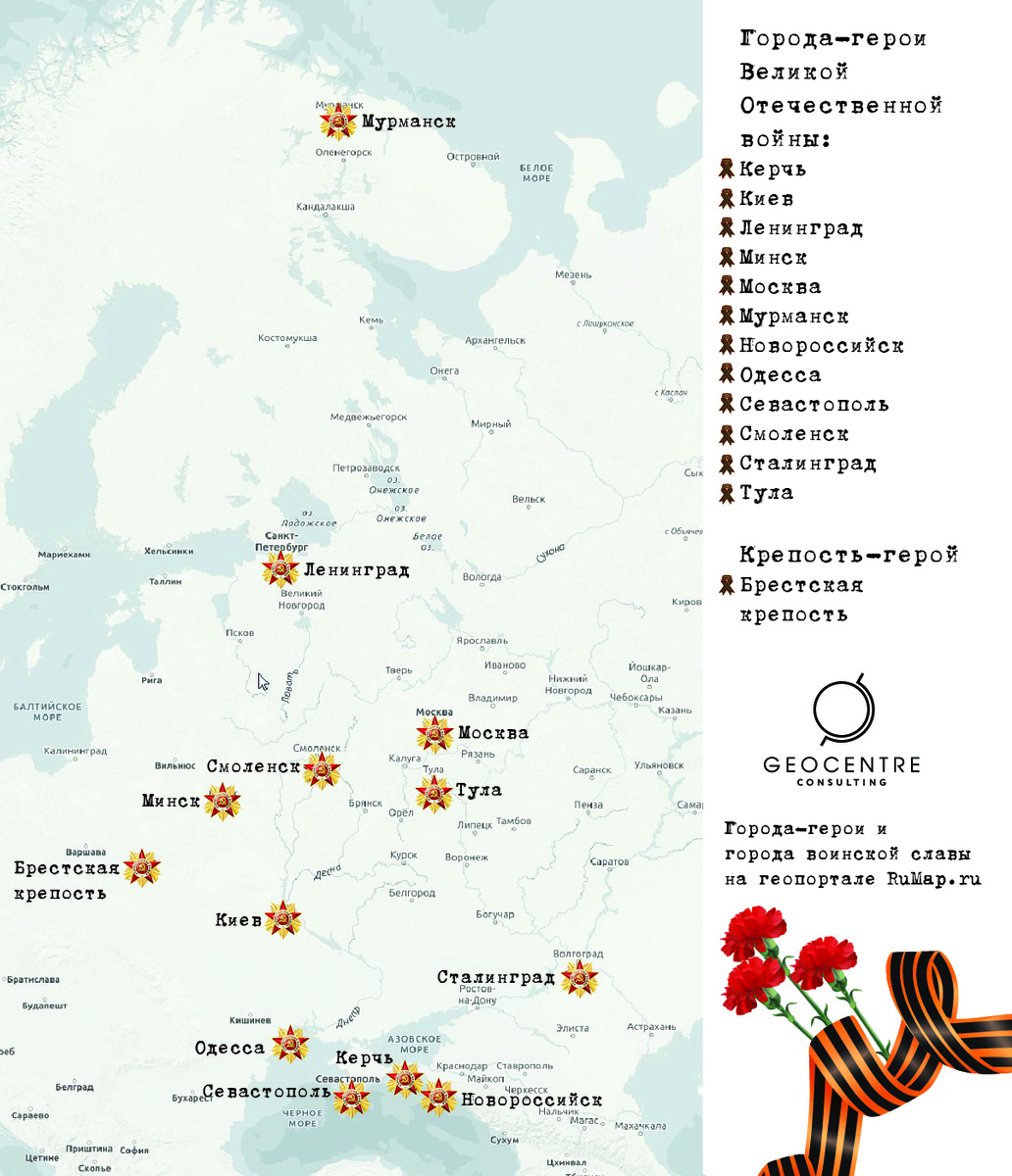 Города-герои СССР