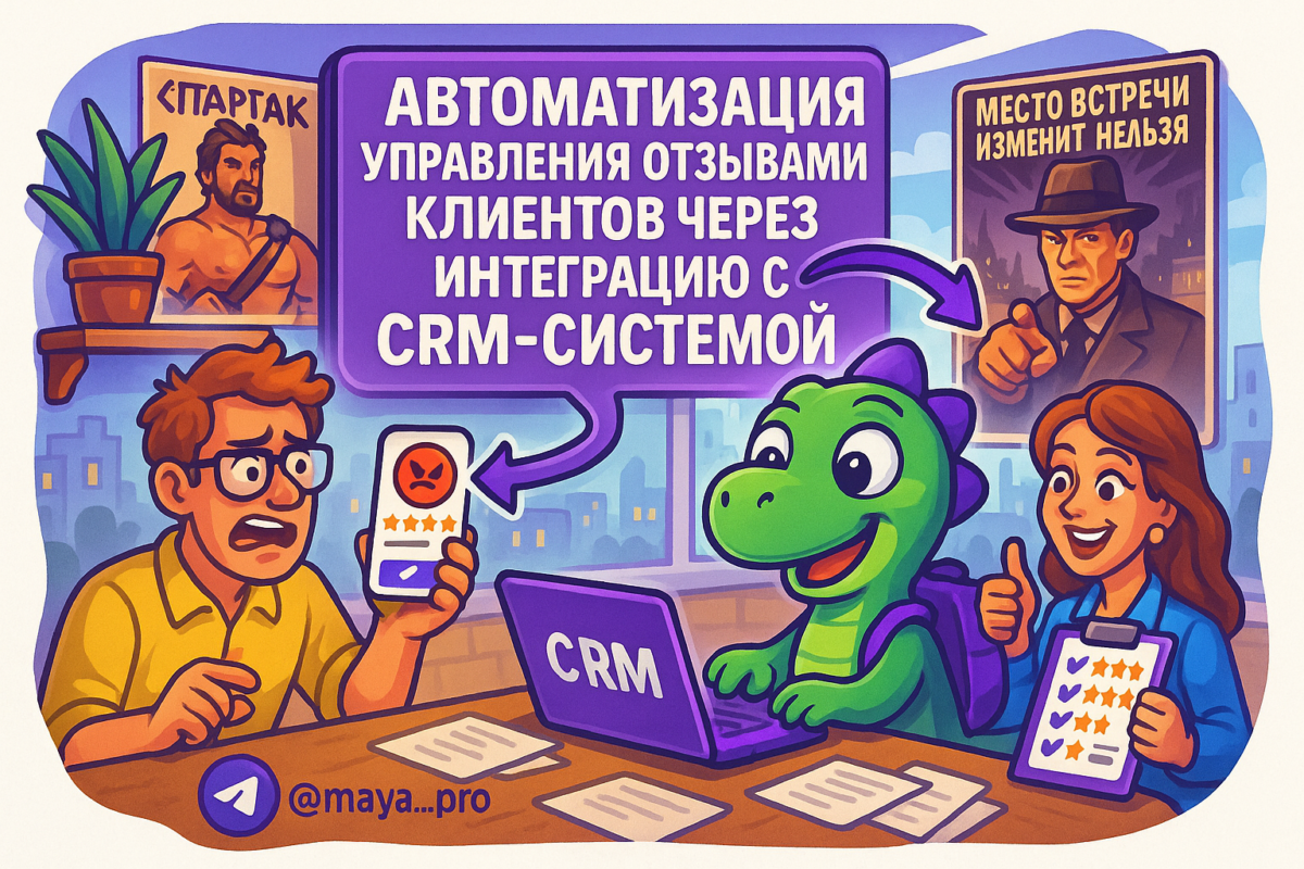    Автоматизация управления отзывами клиентов: как Make.com меняет правила игры в бизнесе Артур Хорошев