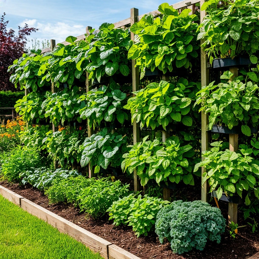 Вертикальное озеленение и компактные грядки