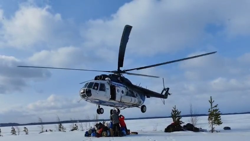 Доставка до маста ловли.