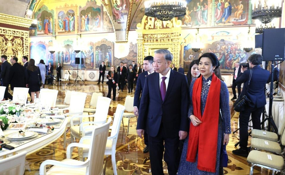    Прием от имени президента России в честь Дня Победы . Источник: kremlin.ru