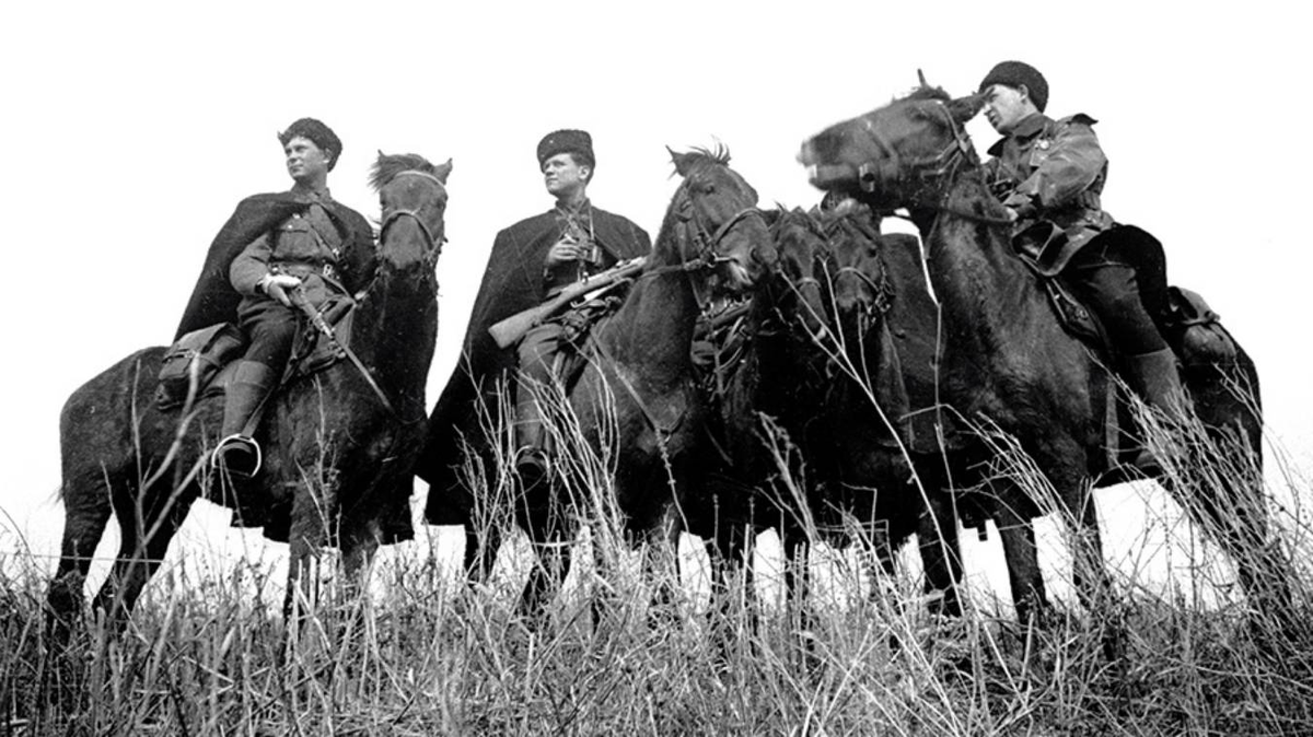 Казаки геройски бились против захватчиков родной земли