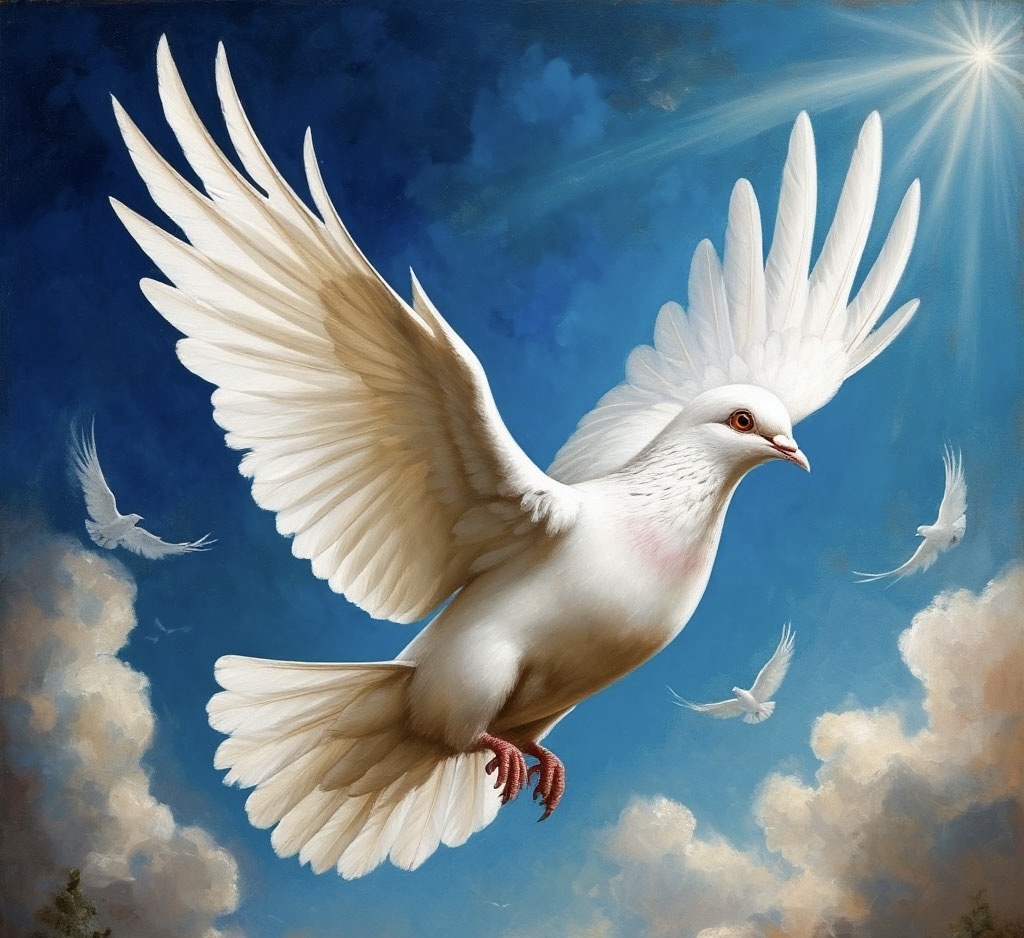 «Голубь мира» сгенерировано ИИ