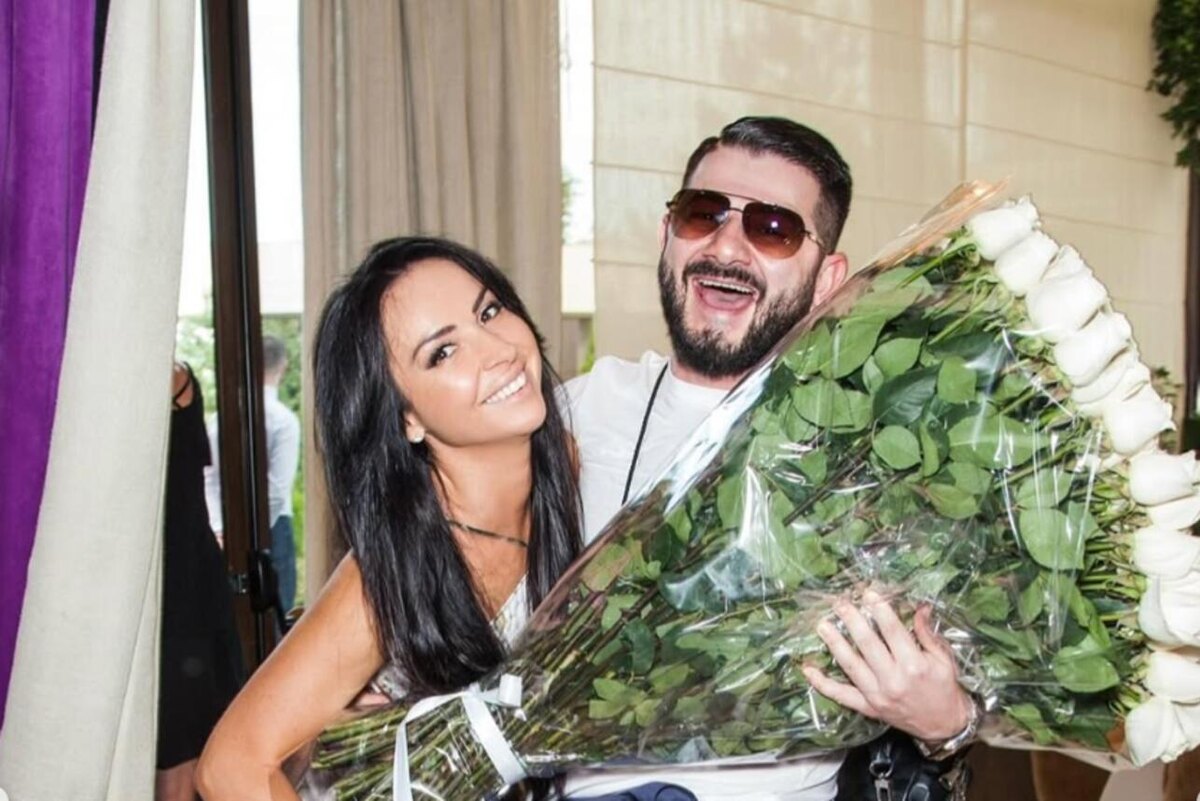    Михаил Галустян с женой Викторией. соцсети