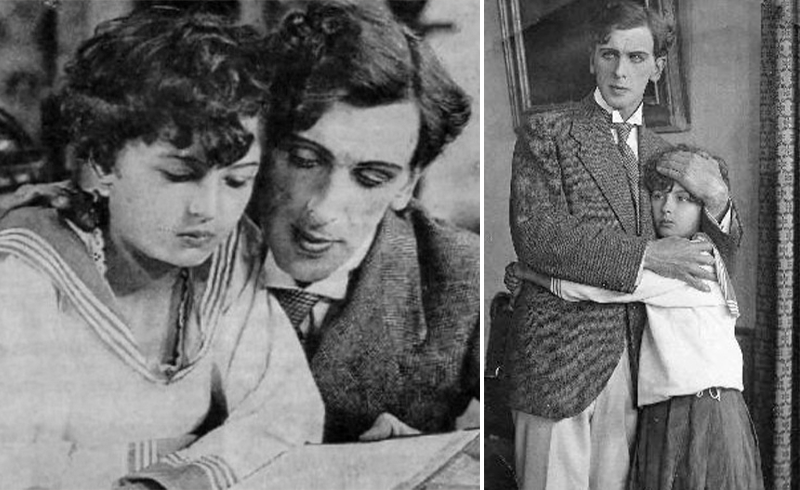 Вероника Полонская и Витольд Полонский в фильме «Бал Господень» (1918)