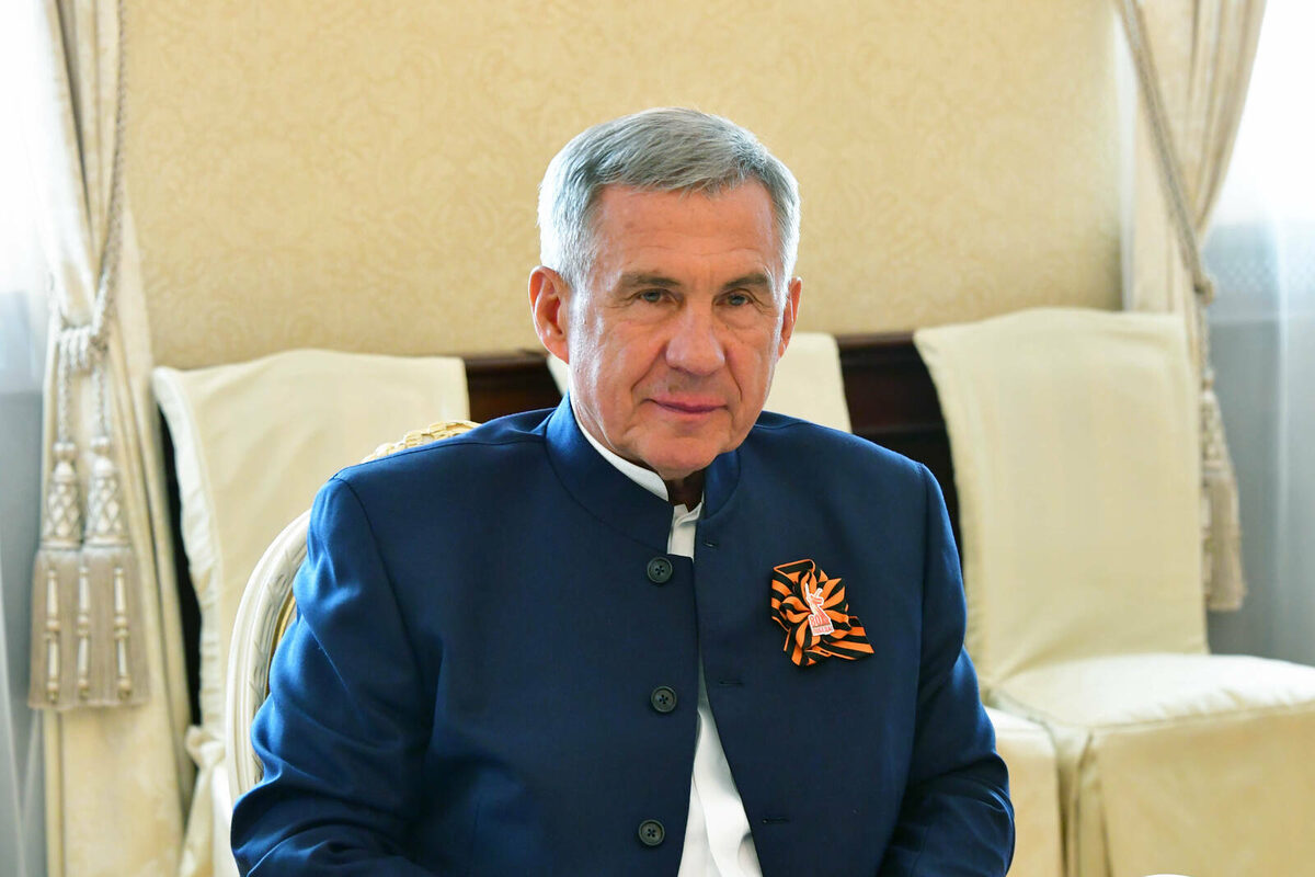 Раис Татарстана Рустам МиннихановФото: пресс-служба Раиса РТ