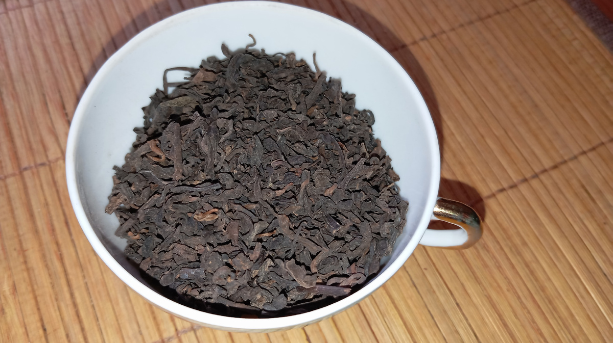Фото моё. Чай шу пуэр 