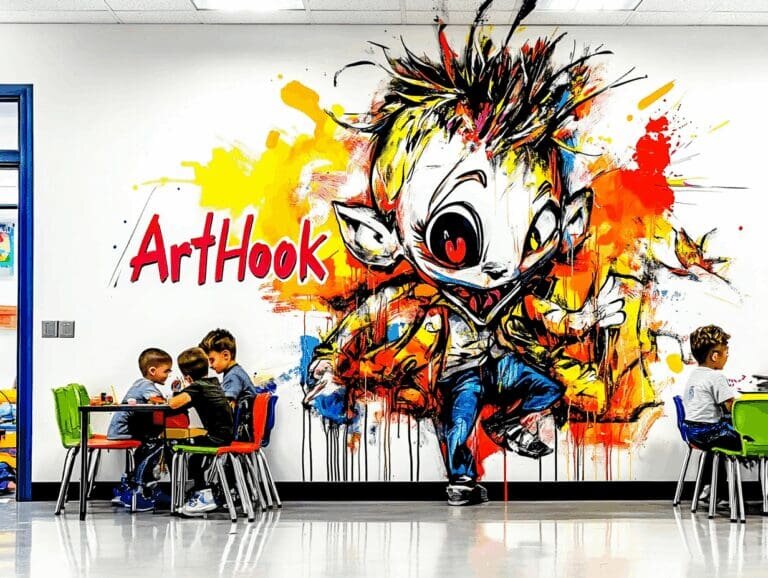    Рисунок на стене в детском саду: как создать волшебное пространство для развития и счастья детей Art-Hook.Ru