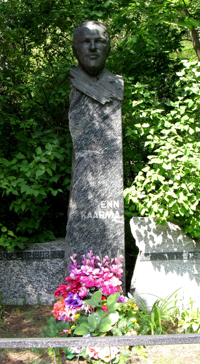 Каарма Энн.
Летчик-испытатель (Су-24, МиГ-23 и др.). Погиб в испытательном полете на МиГ-23. 
Быковское кладбище.