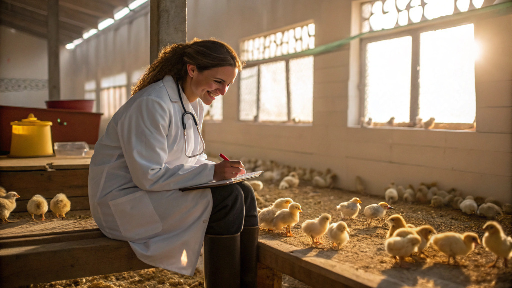 Регулярный осмотр молодняка ветврачём - ОБЯЗАТЕЛЕН