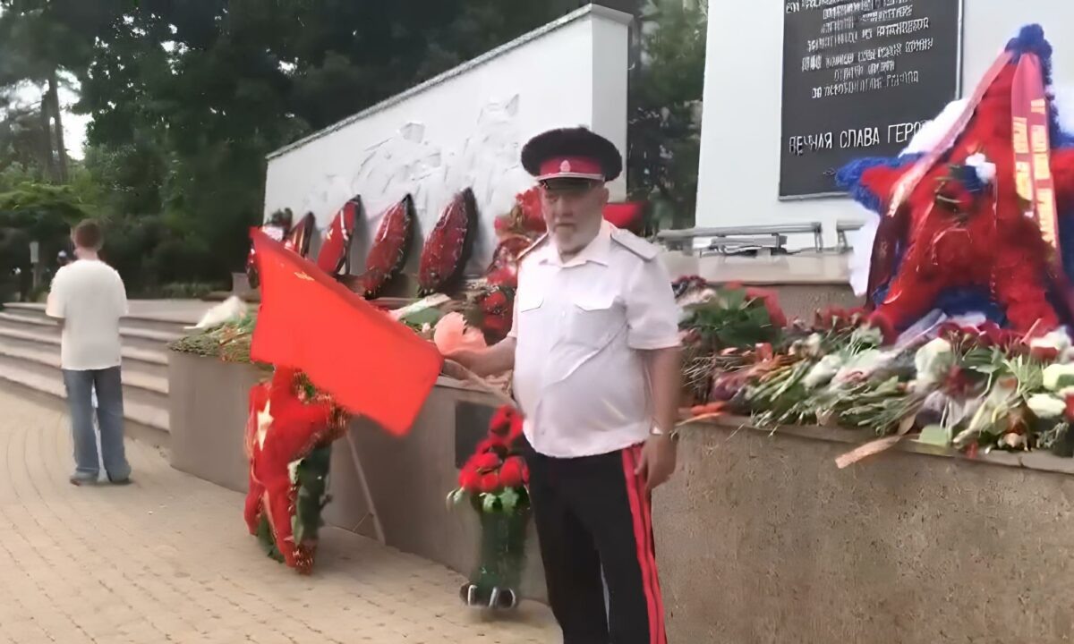    Скриншот видео t.me/msimonyan