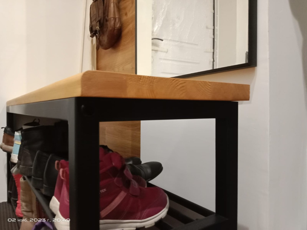 Обувница от Casadelavida Roble (Дуб) с сушкой для обуви. 1200*300*510мм