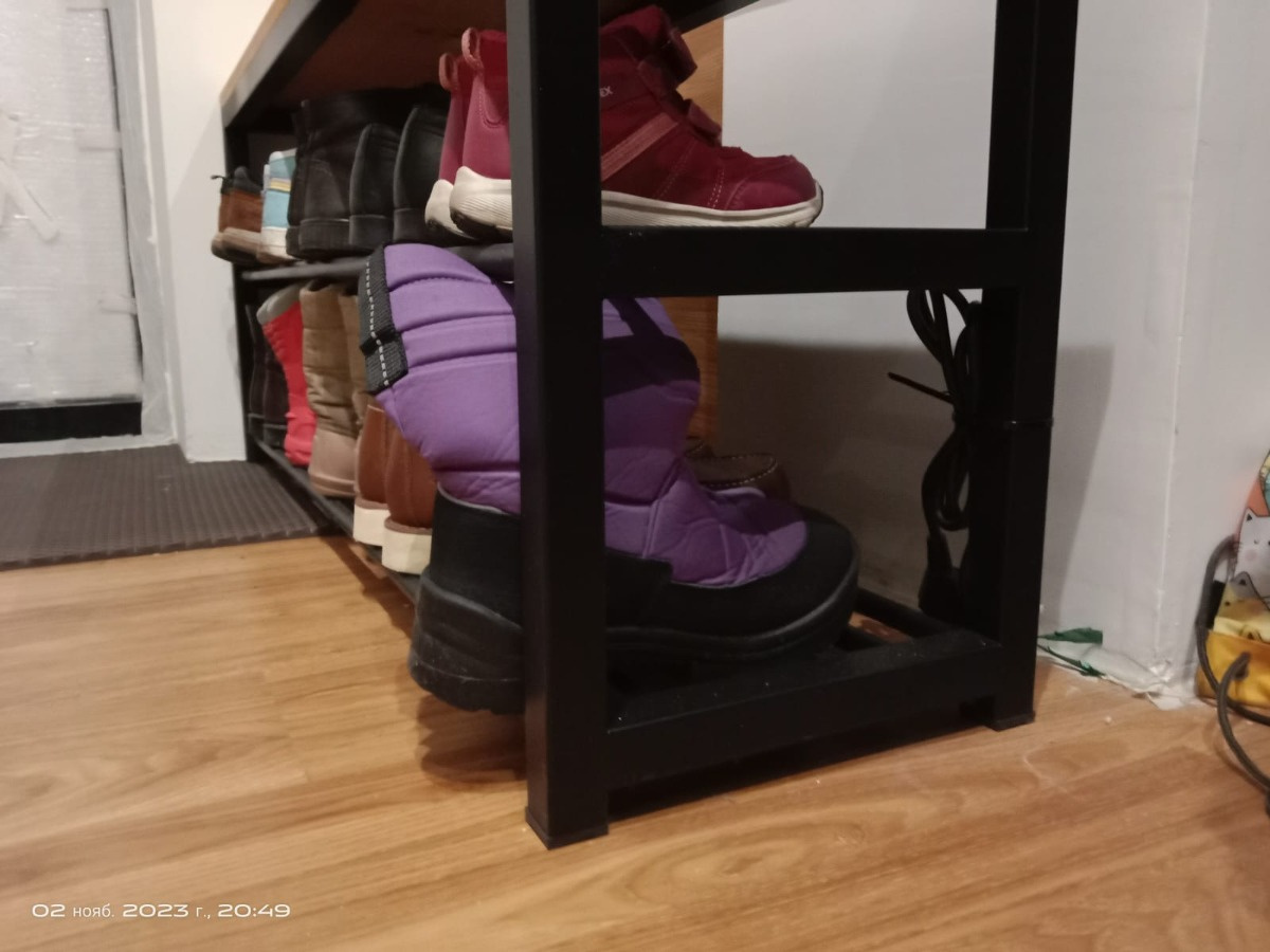 Обувница от Casadelavida Roble (Дуб) с сушкой для обуви. 1200*300*510мм