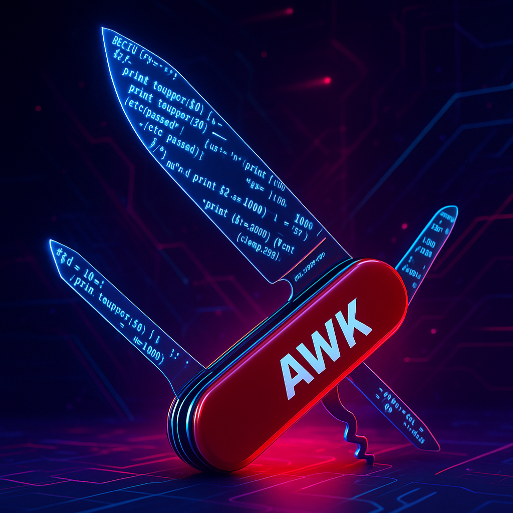 AWK - швейцарский нож в обработке текста под UNIX