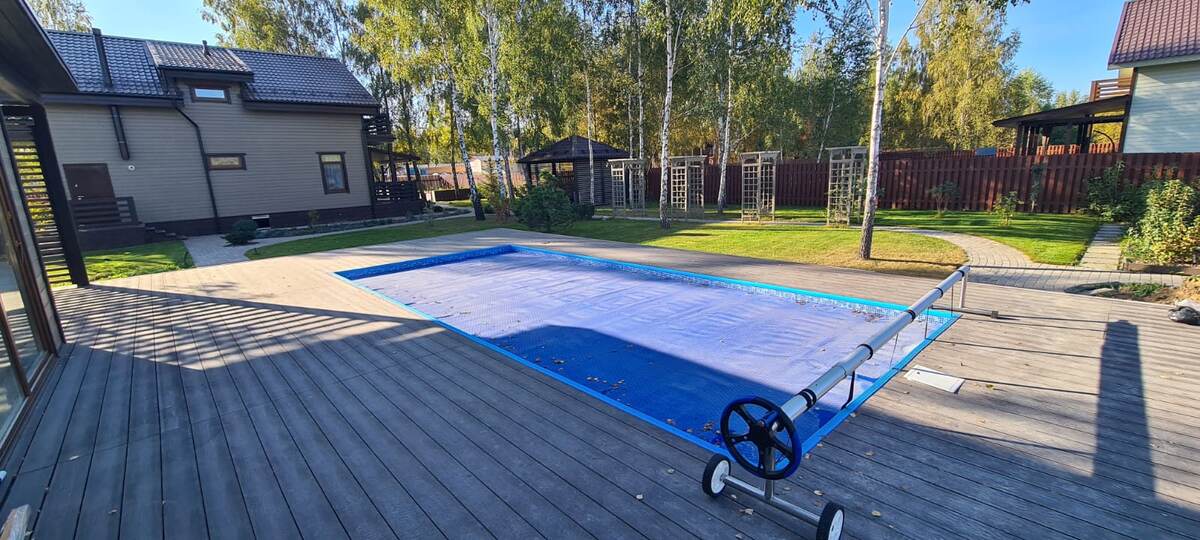 доска дпк у бассейна терраса ТехноПарк ДПК