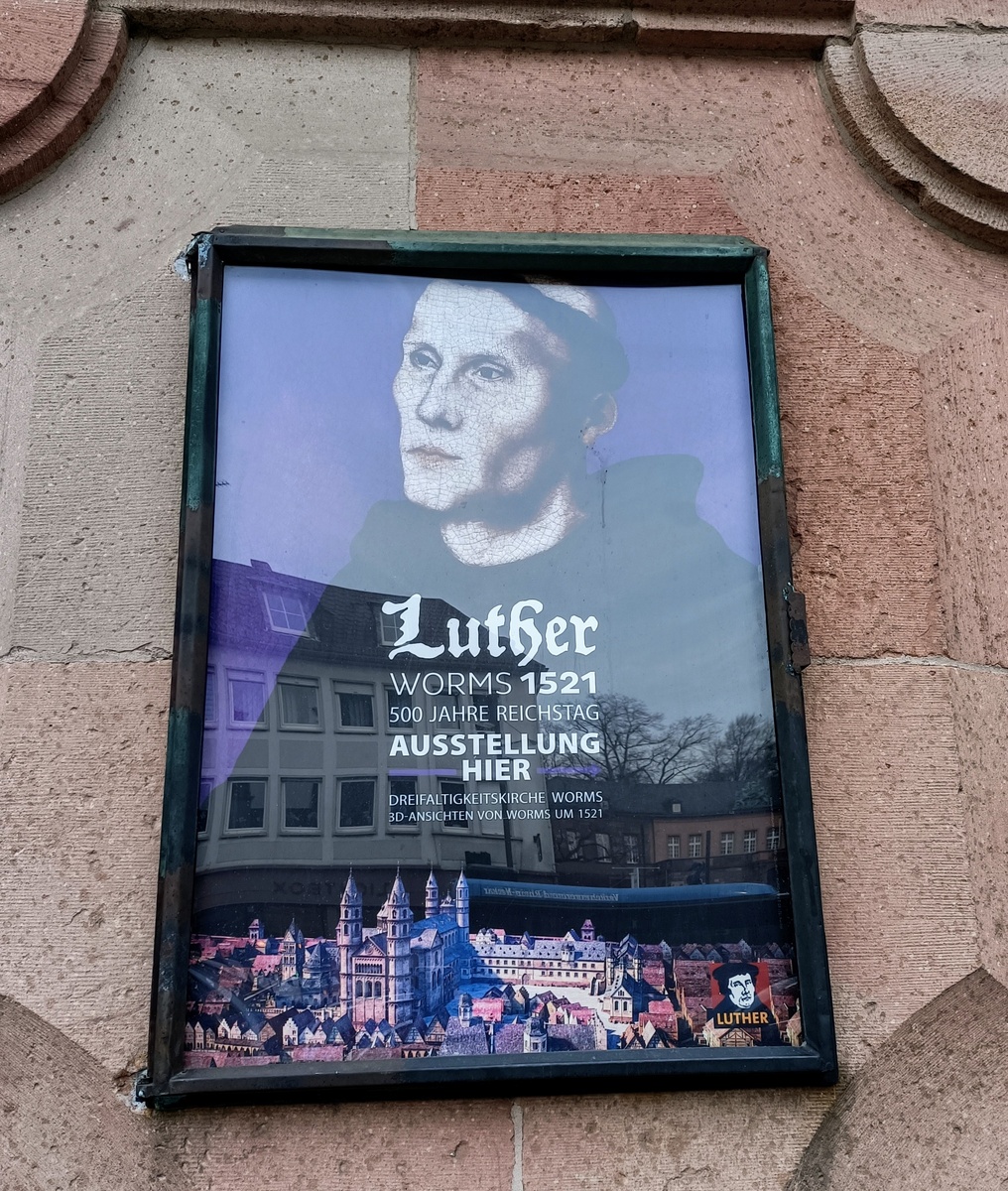 Плакат с выставки , посвящённый 500 - летию Рейхстага/Рейхстаг — высший сословно-представительный орган Священной Римской империи/.