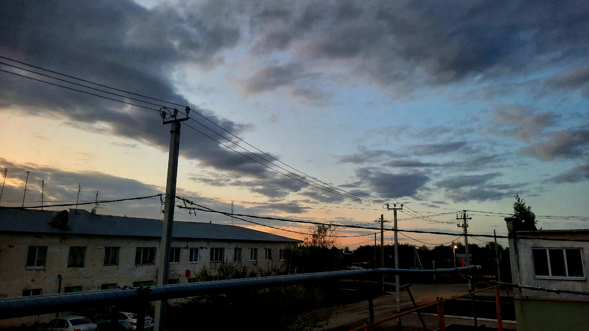 Рассвет на днях 