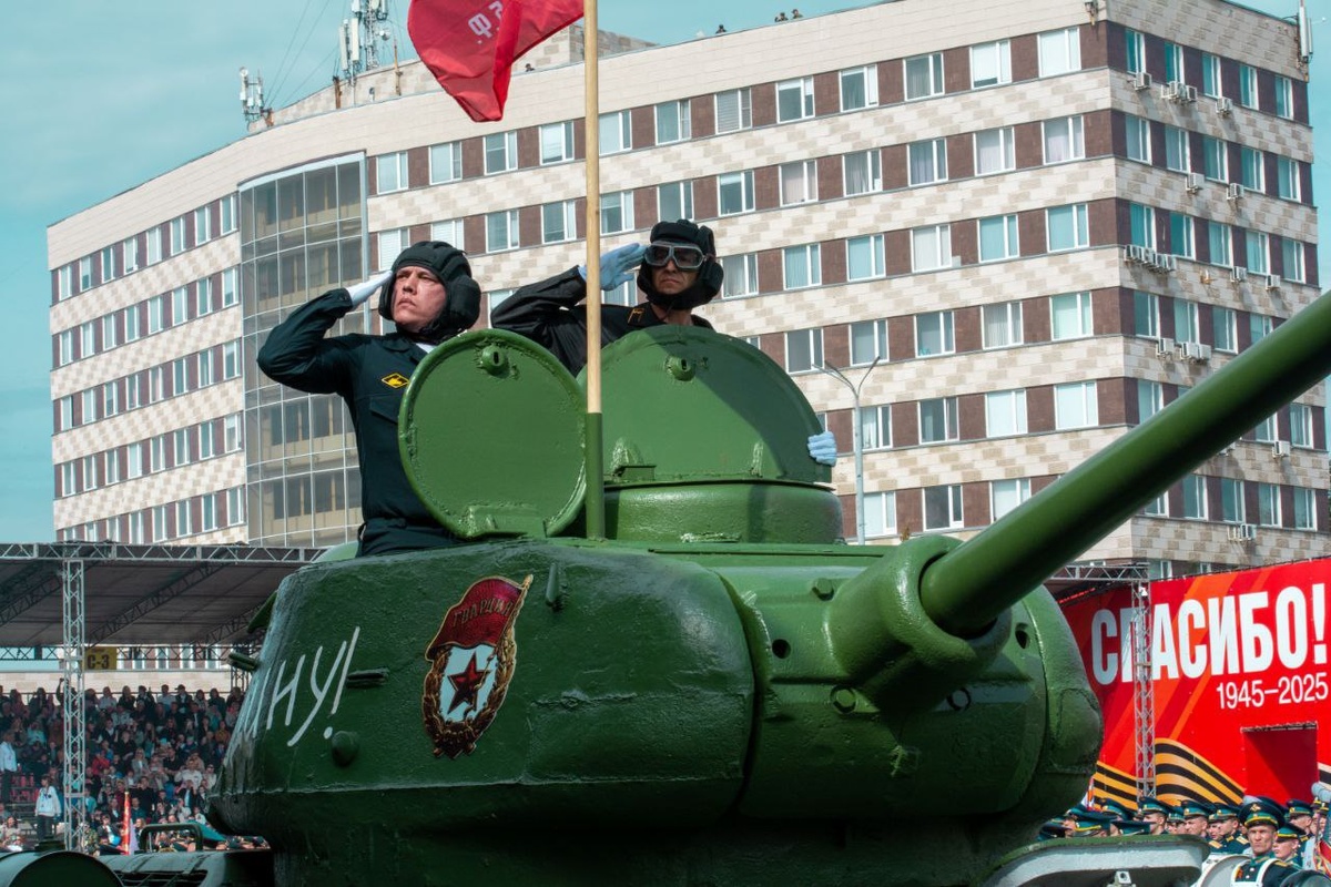  📷    Оренбургские газодобытчики организовали торжественные мероприятия, посвященные Дню Великой Победы Андрей Севостьянов