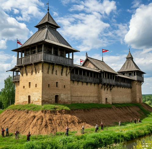 Перевитск. Реконструкция ИИ.