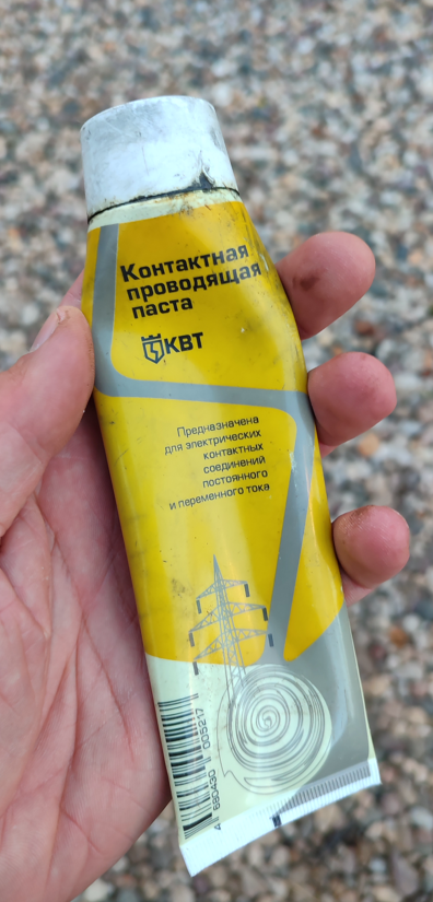 Токопроводящая паста, которую я использую