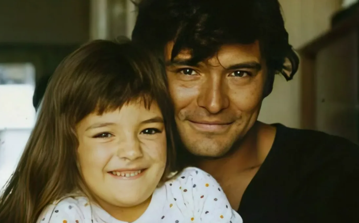 Ольга Павловец с отцом