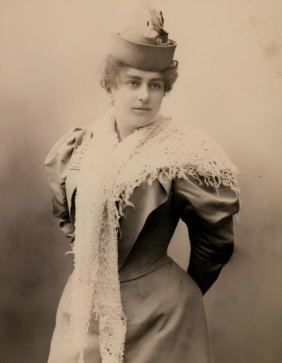 Лидия Мизинова в середине 1890-х