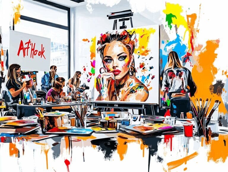    Мастер-класс по искусству: откройте двери к своему творческому потенциалу и вдохновению Art-Hook.Ru