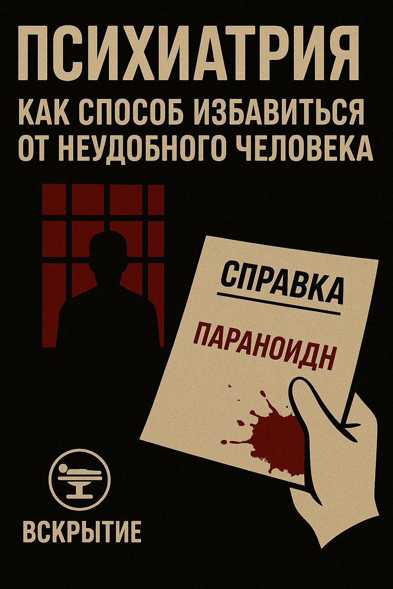 Кто и как “сдаёт” родственников, соседей и неугодных под замок, через взятку