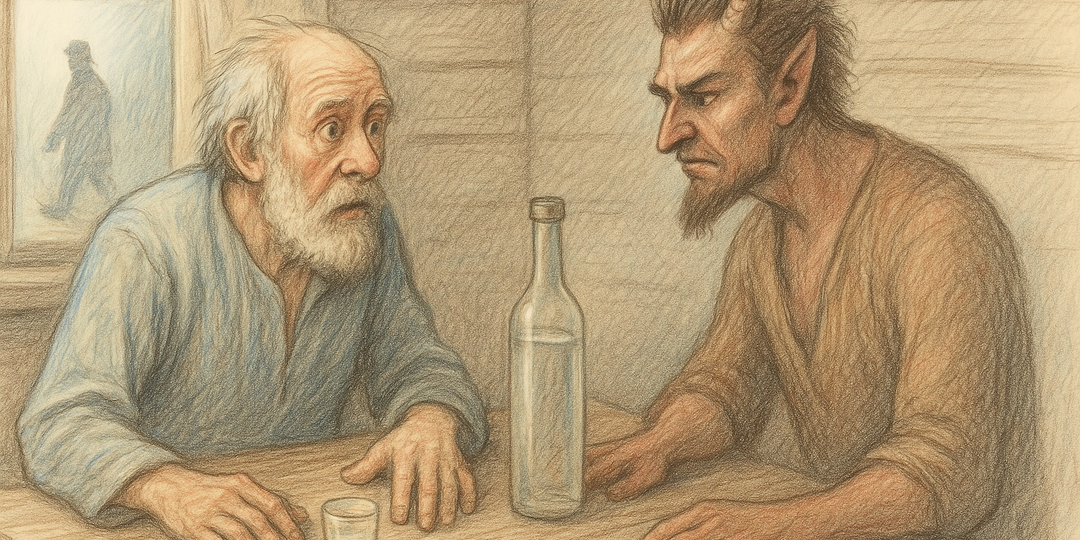 «Я ещё два раза приду»: как к одному пьянчужке черт в гости зашёл