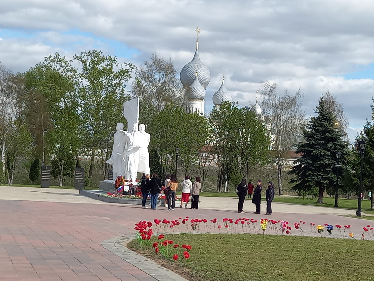 Парк Победы в Ростове Великом.