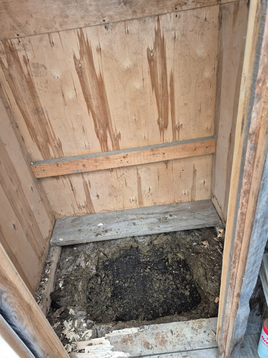 Очень тяжело было копать, поверьте!