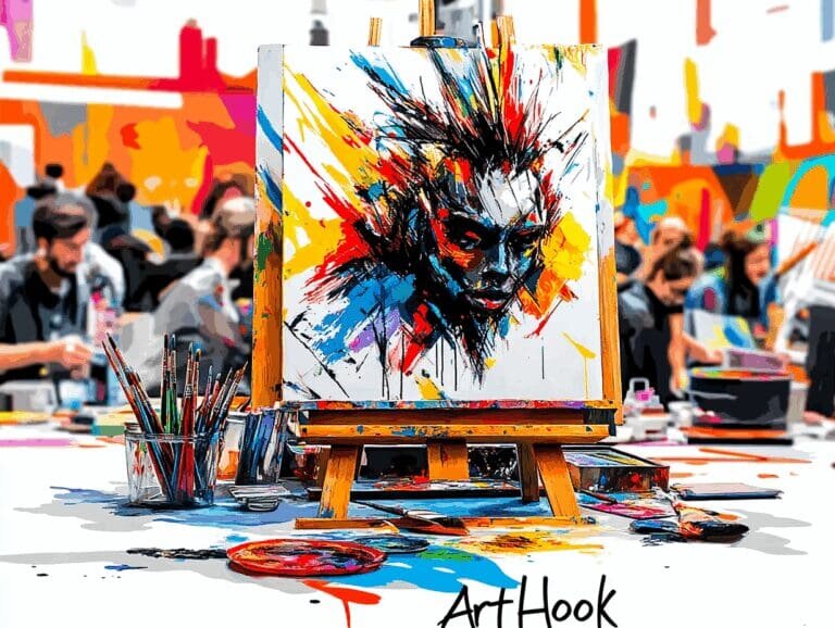    Мастер-класс живопись на холсте: откройте в себе художника и создайте свой шедевр! Art-Hook.Ru