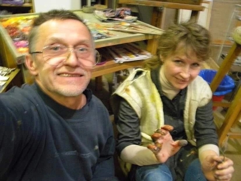 #всёсмешалосьвдомеоблонских #лукашук_горецкая #хроникитворческогососушествования #живопись #картинавинтерьере